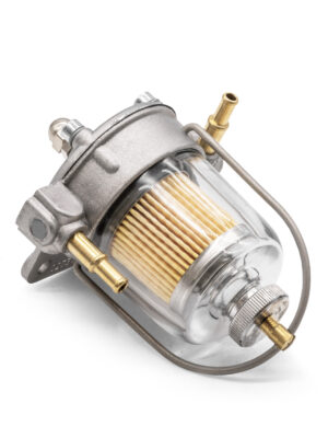 Malpassi 67mm Filter King Fuel Pressure Regulator, 6/8mm Unions, Glass Bowl