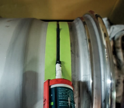 Sealing Three Piece Wheel