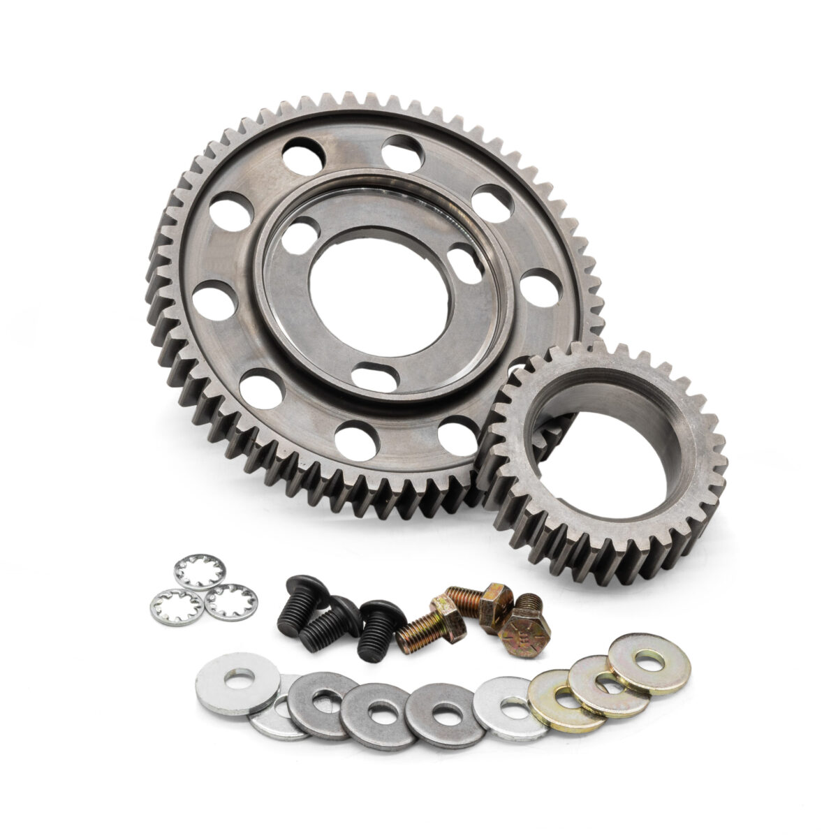 T1 Engine Adjustable Straight-Cut Cam Gears Set, Steel