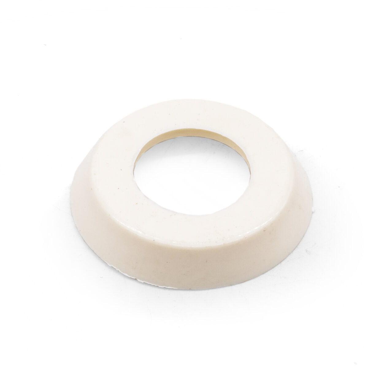Escutcheon Flat Style, Window Winder / Door Handle, Ivory, Each