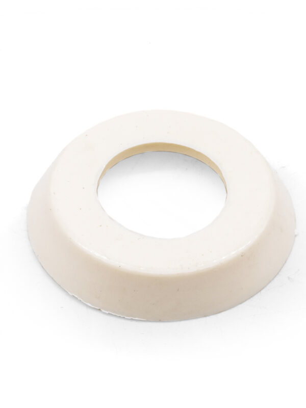 Escutcheon Flat Style, Window Winder / Door Handle, Ivory, Each