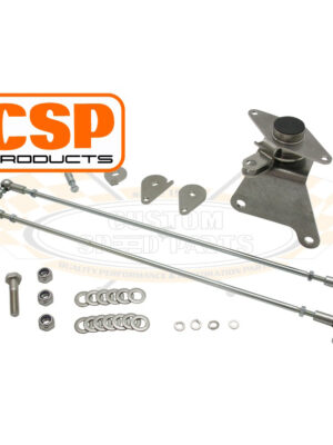 CSP Bellcrank Linkage for Porsche Style Fan Shroud, Weber 36 - 48 IDF Carburetors, Type 1 Engines