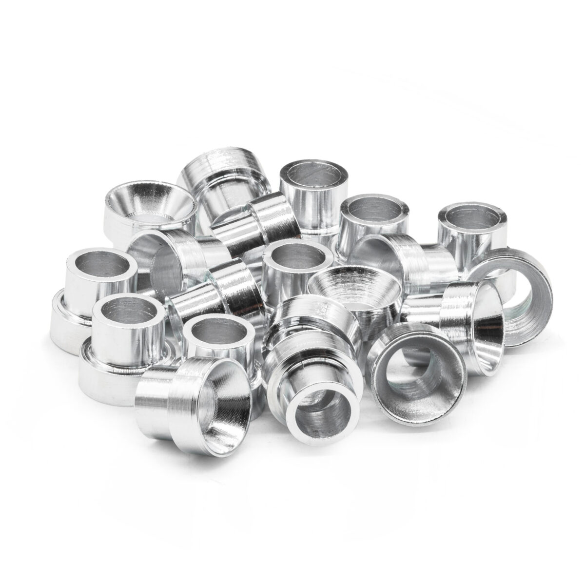Titanio Vintage Ali Mag Wheel Taper Lug / Bolt Adaptors, Sold Each