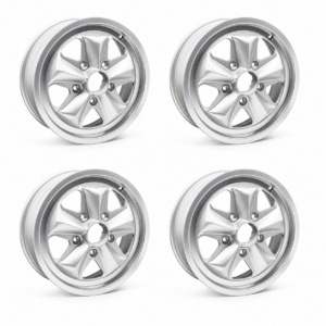 Group 4 HF 1550/1560 Silver Alloy Wheel Set, 15" 5x130
