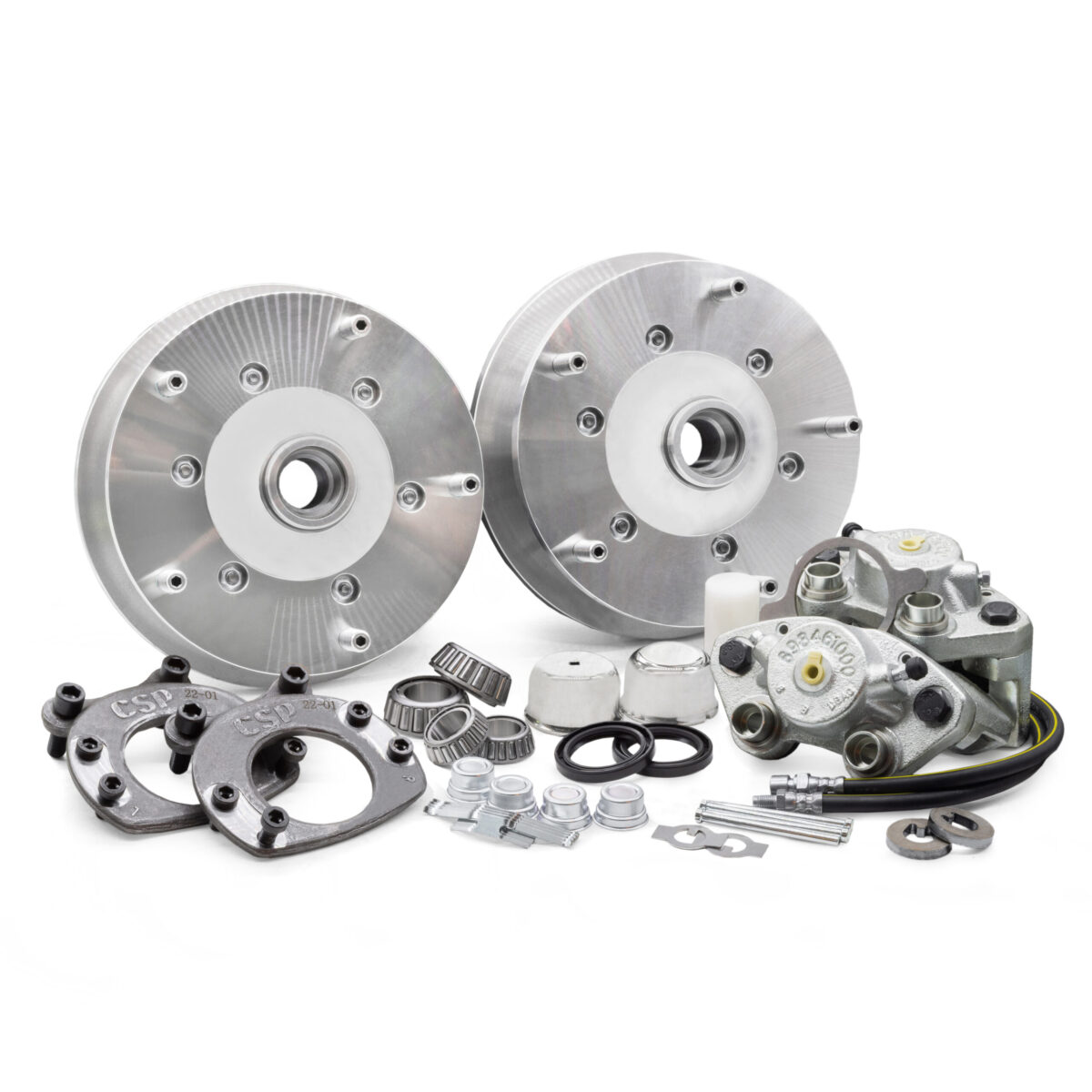 1955-63 Split Screen 5?205 King and Link Pin Front Disk Brake Kit