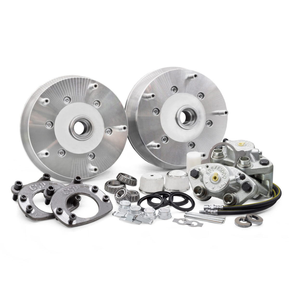1964-70 Split Screen / Early Bay 5?205 King and Link Pin Front Disk Brake Kit