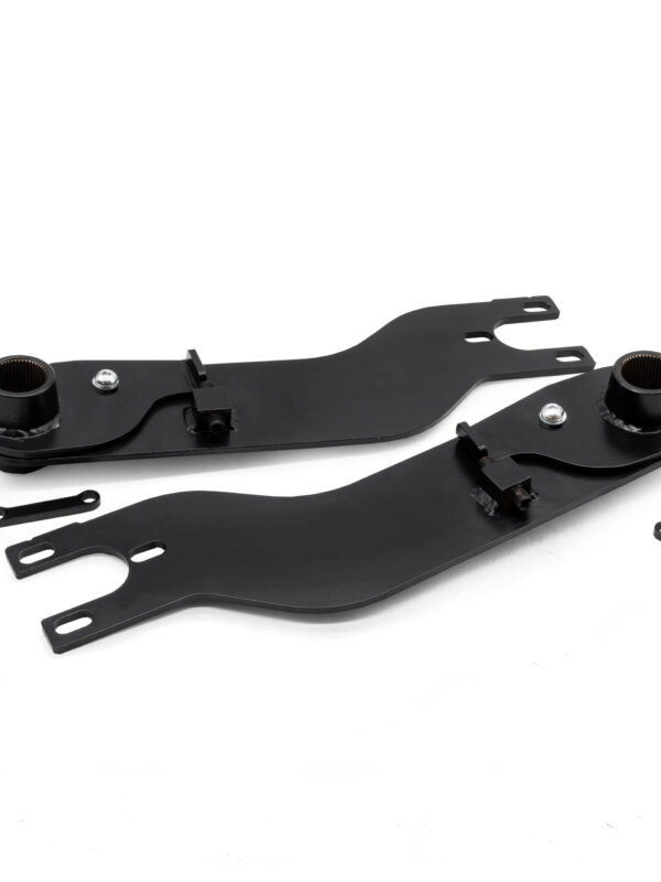1955-67 Split Screen 2" Adjustable Dropped Spring Plates, For Straight Axle Conversion