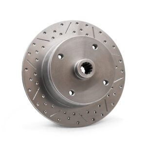 Beetle / Ghia 4x130 Cross Drilled Rear Disk Brake Long Spline, EachBeetle / Ghia 4x130 Cross Drilled Rear Disk Brake Long Spline, Each