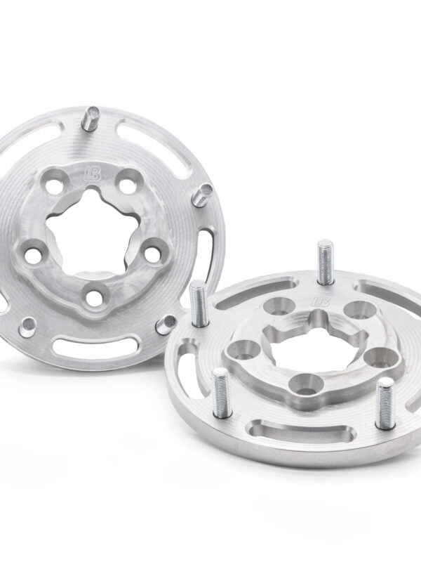 5x112 to 5x205 PCD Billet CNC Wheel Adapters, (Bay Window - Early Wide 5)