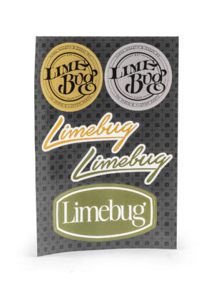 Limebug Custom Assorted Logo Slap Sticker Sheet