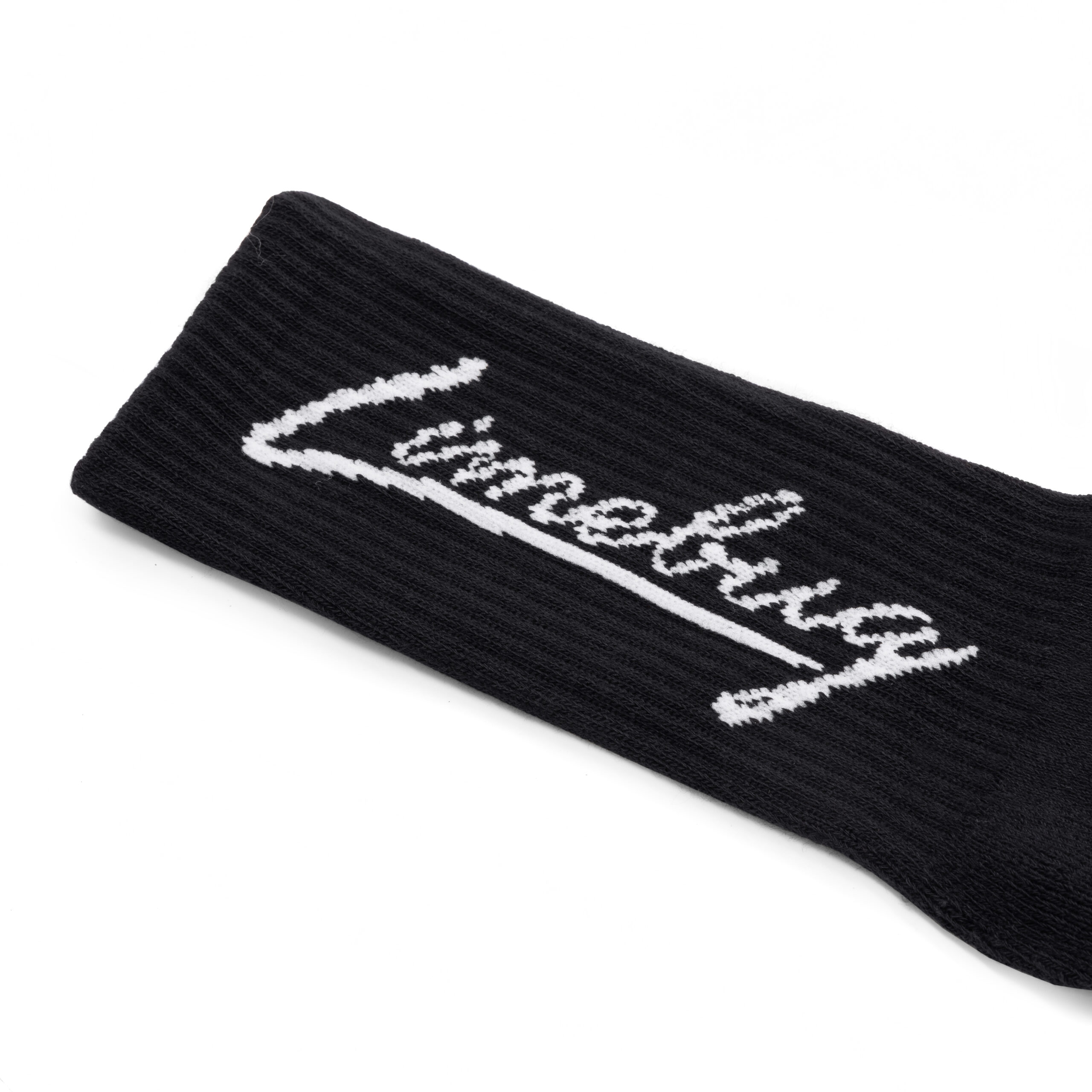 Limebug Official Black High Crew Socks, Pair