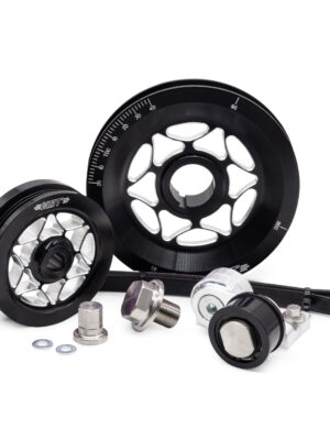 MST Outlaw Serpentine Pulley Kit, Black