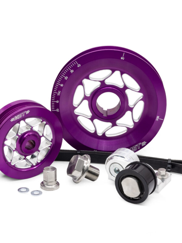 MST Outlaw Serpentine Pulley Kit, Purple
