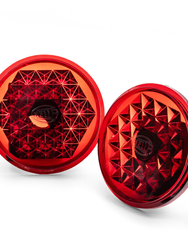 1949-52 Beetle Taillight Lenses, Hella, Pair