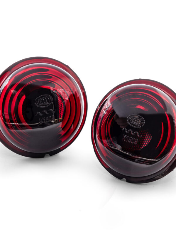1954-55 Barndoor Split Screen Taillight Lenses Hella, Pair