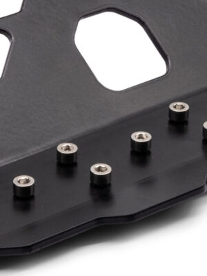 Minesweeper Skid Plate Replacement Pellet Pack, Titanium Bolts
