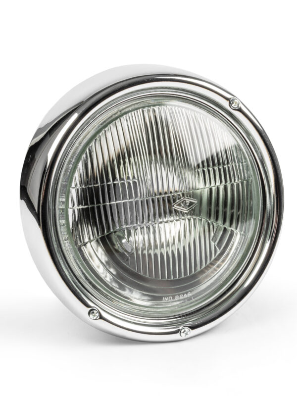 1967-73 Beetle Hella Headlight Assembly with Glass, For LHD Vehicles