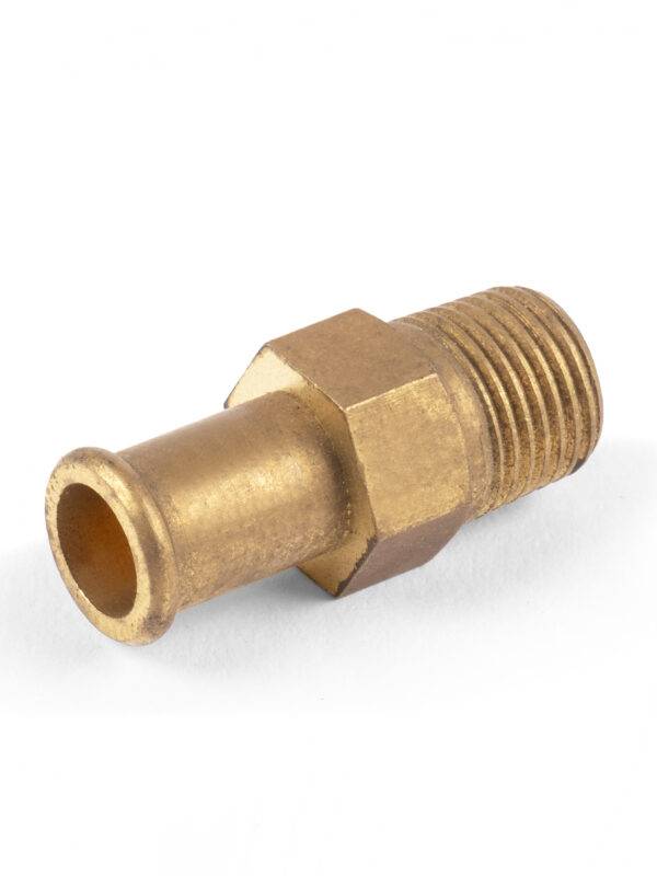 1/8" NPT Male to 8mm Fuel Line Pump Regulator Brass Fitting