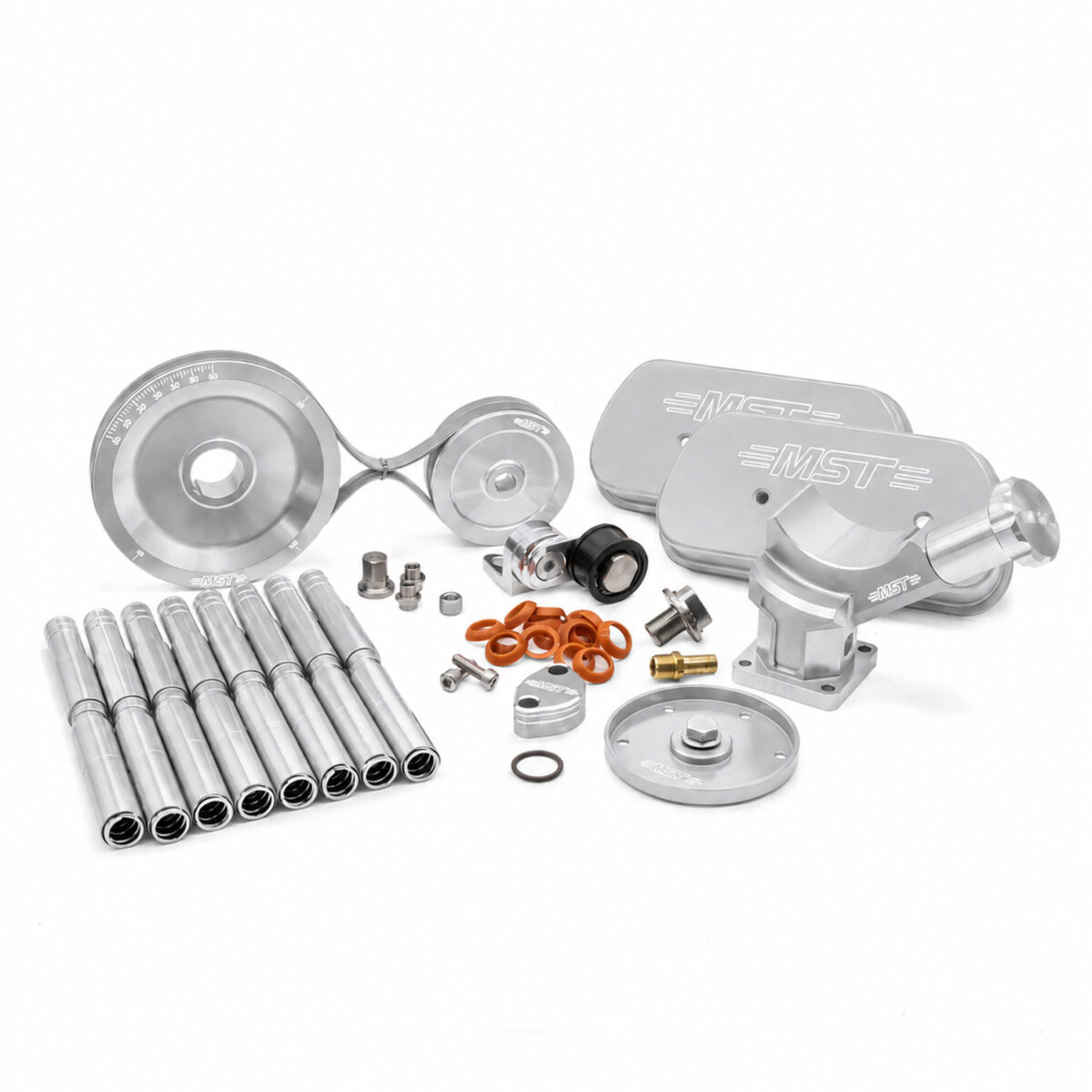 MST Silver Ultimate Billet Bundle Kit, for T1 Aircooled Engines