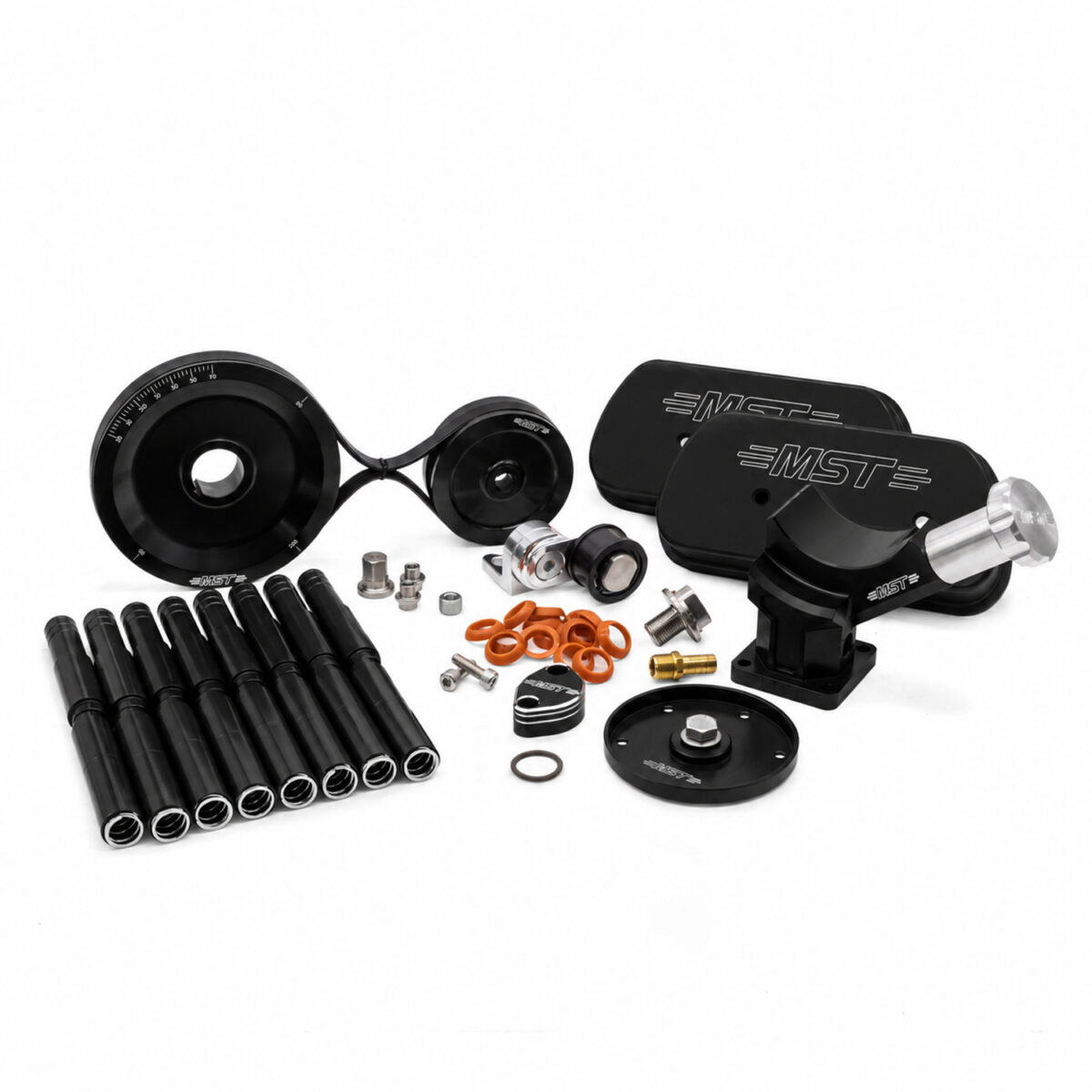 MST Black Ultimate Billet Bundle Kit, for T1 Aircooled Engines