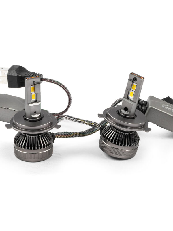 H4 Headlight Conversion 12V LED Bulbs Warm White, Pair