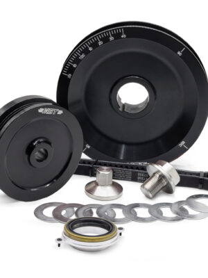 MST Solid Sand Seal FAT V Power Belt Pulley Kit, Black