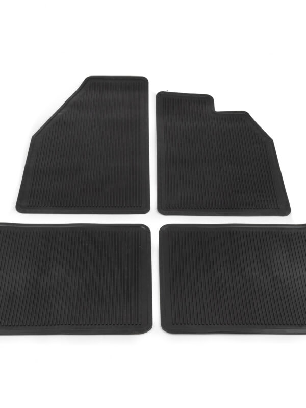 1950-79 Beetle Right Hand Drive Long Rib Rubber Floor Mat Set