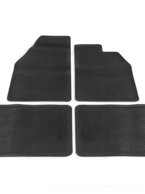 1950-79 Beetle Right Hand Drive Short Rib Rubber Floor Mat Set