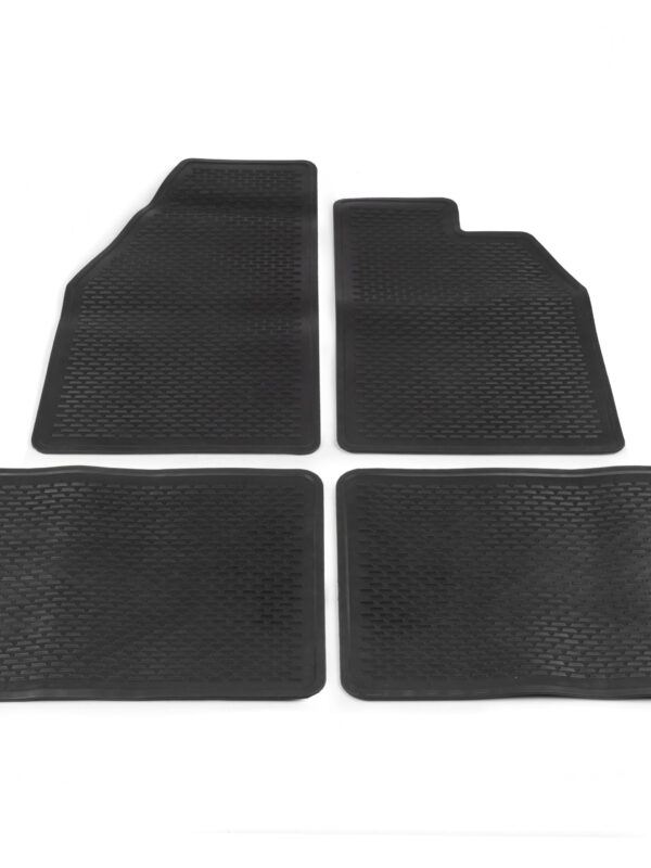 1950-79 Beetle Right Hand Drive Short Rib Rubber Floor Mat Set