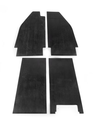 Beetle 1949-1953 Floor Mat Set, Black, Set of 4