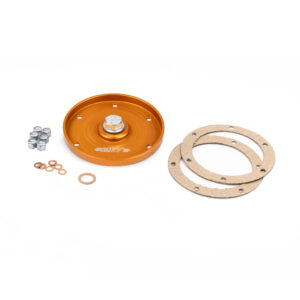 MST Oil Sump Cover Plate (with hardware), Orange