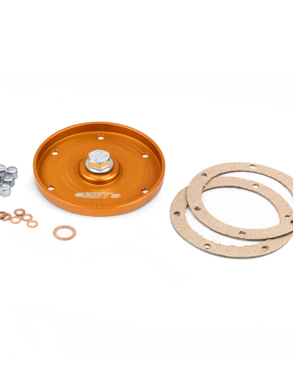 MST Oil Sump Cover Plate (with hardware), Orange