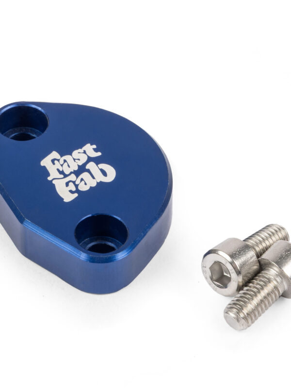 Fastfab Blue Fuel Pump Block Off