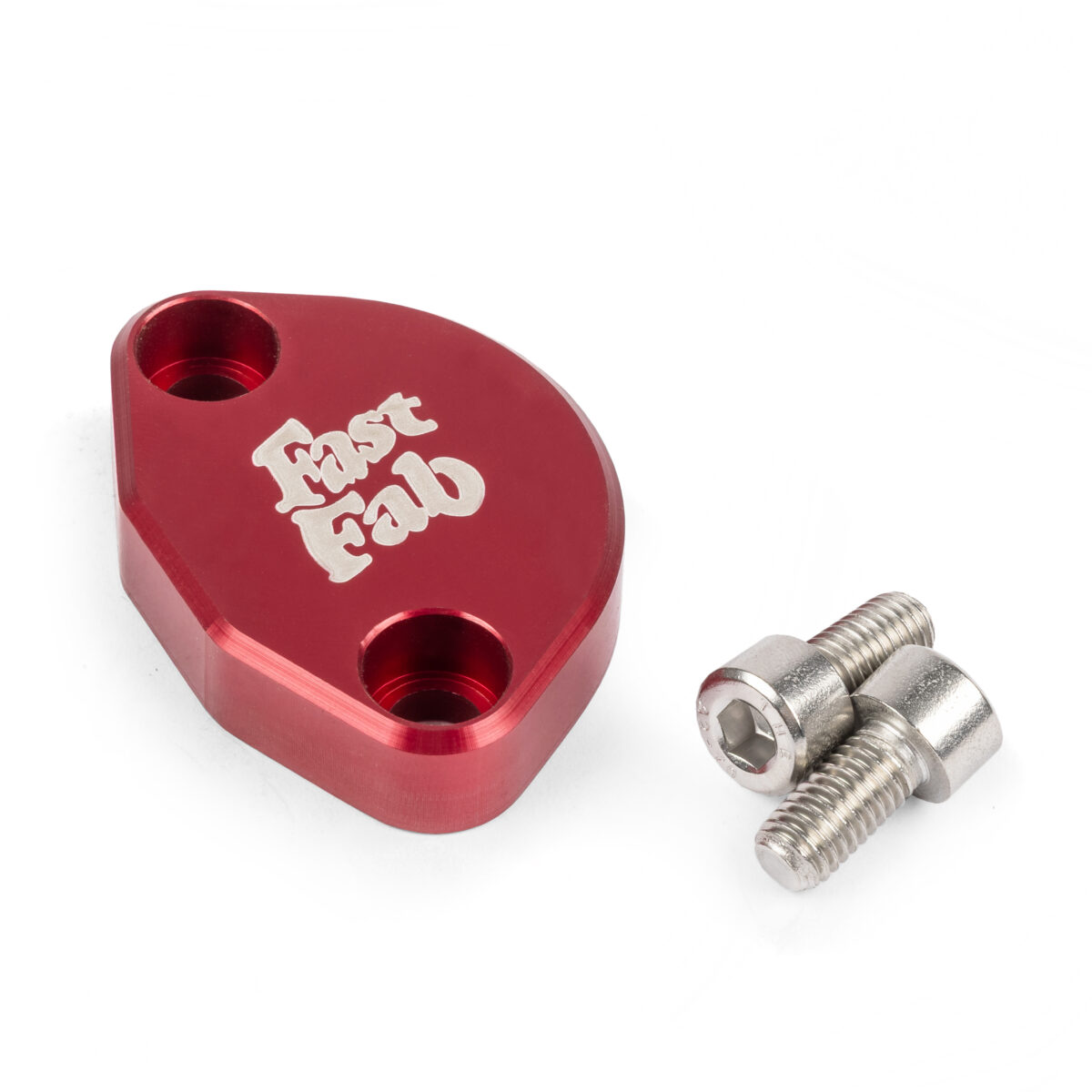 Fastfab Red Fuel Pump Block Off