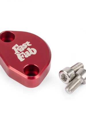 Fastfab Red Fuel Pump Block Off