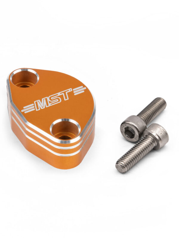 T1 MST Fuel Pump Block Off, Orange