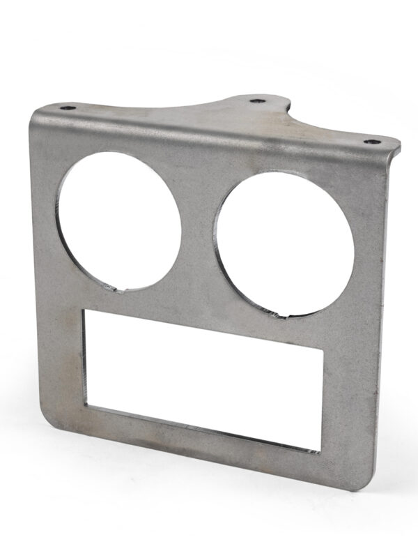 Air Ride 4-Valve Paddle & Gauge Paddle Mount (Tall), Raw