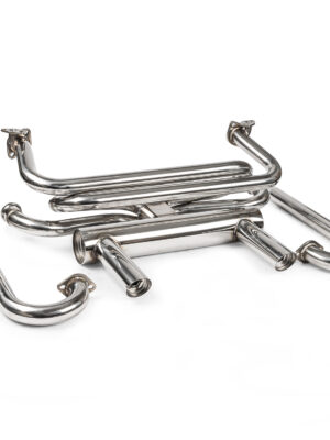 Limebug Stainless Steel Complete Twin Tip Performance Exhaust System w/ J Tubes