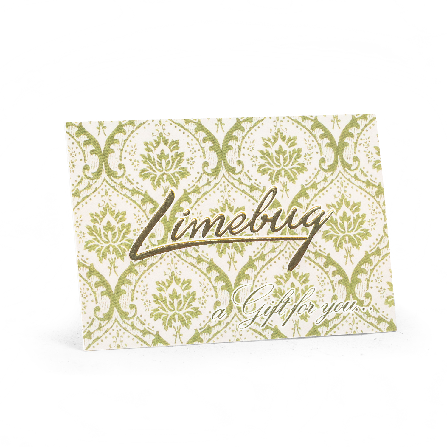 Limebug Gift Card Coupon Voucher (Physical Presentation Pack)