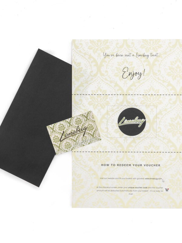 Limebug Gift Card Coupon Voucher (Physical Presentation Pack)