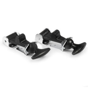 Bonnet / Wing Competition Rubber Safety Hooks, Pair
