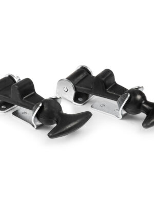 Bonnet / Wing Competition Rubber Safety Hooks, Pair