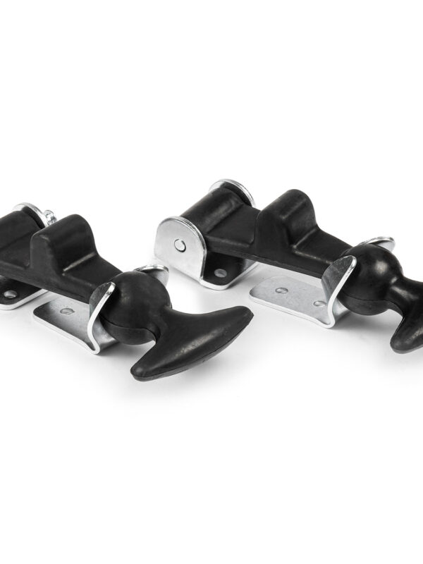 Bonnet / Wing Competition Rubber Safety Hooks, Pair