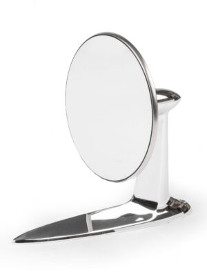Slip Stream Base Round Mirror