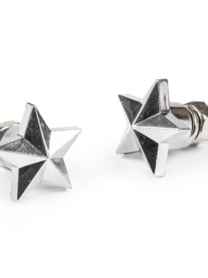 Mooneyes Star License Plate Bolts , Pair