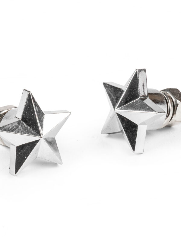 Mooneyes Star License Plate Bolts , Pair