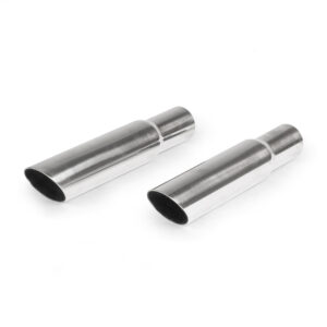 1955-79 Beetle Stainless Steel Slash Cut Tail Pipes, Pair