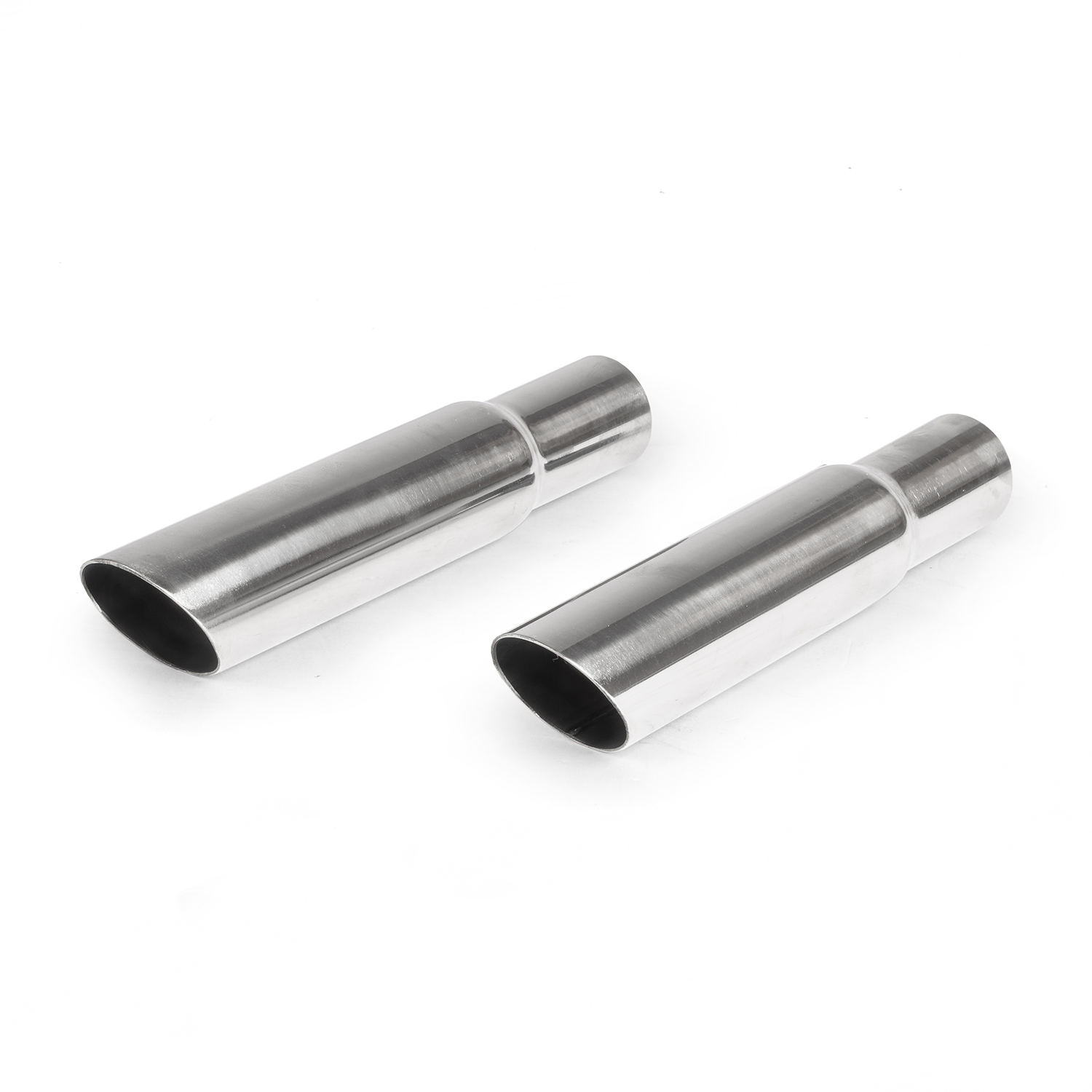 1955-79 Beetle Stainless Steel Slash Cut Tail Pipes, Pair