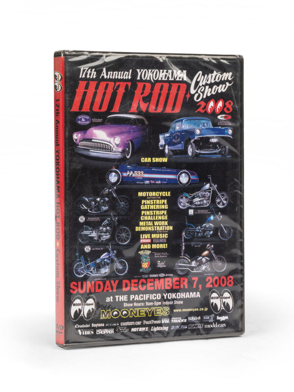 NOS Original Sealed Mooneyes Japan Yokohama Hot Rod Custom Show 2008 DVD