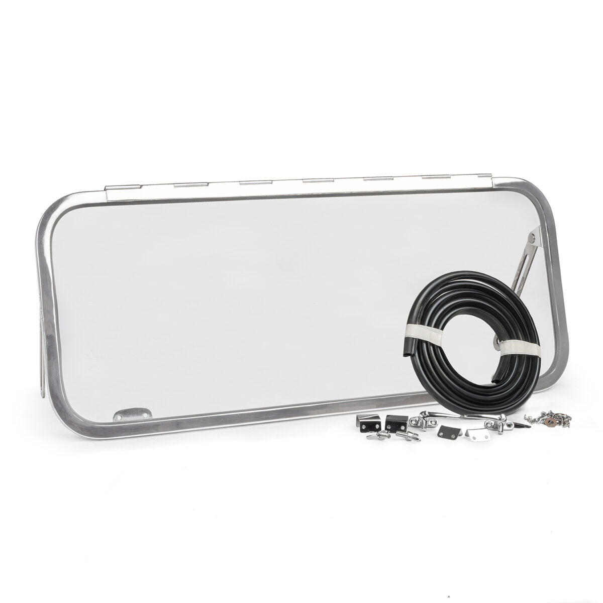 1955-63 Split Screen Rear Pop Out Safari Window with Glass Kit